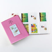 128 Pockets Album Case Storage For Polaroid Photo FujiFilm Camera Film - Pink V528-9360312001234