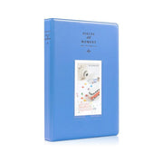 128 Pockets Album Case Storage For Polaroid Photo FujiFilm Camera Film - Blue V528-9360312001289