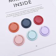 Phone Ring Bracket 360 Degree Rotation Solid Colour Mobile Holder Grip Stand - Orange V528-9360312003115