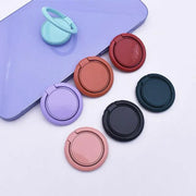 Phone Ring Bracket 360 Degree Rotation Solid Colour Mobile Holder Grip Stand - Red V528-9360312003146