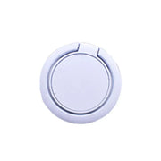 Phone Ring Bracket 360 Degree Rotation Solid Colour Mobile Holder Grip Stand - White V528-9360312003153