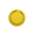 Phone Ring Bracket 360 Degree Rotation Solid Colour Mobile Holder Grip Stand - Yellow V528-9360312003160