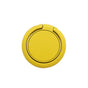 Phone Ring Bracket 360 Degree Rotation Solid Colour Mobile Holder Grip Stand - Yellow V528-9360312003160