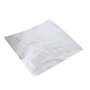 100Pcs Aluminium Foil Chocolate Wrappers 20cm Squares - Silver/Gloss V528-9360312014739