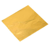 100PCS Tin Foil Aluminium Wrapping Square Chocolate Wrappers 10CM - Red/Gloss V528-9360312014777