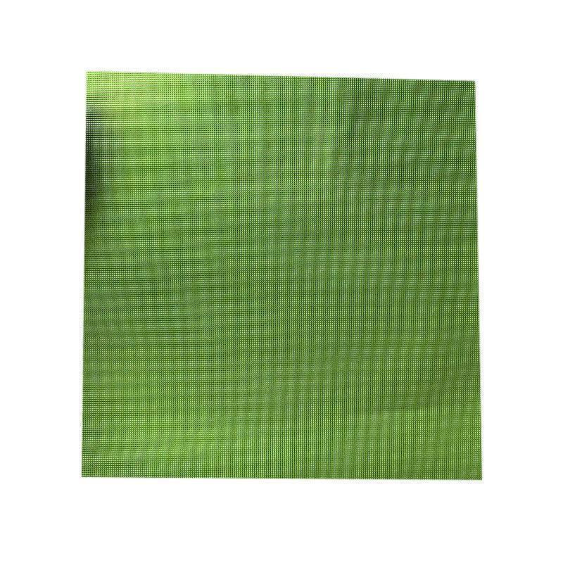 100PCS Tin Foil Aluminium Wrapping Square Chocolate Wrappers 10CM - Red/Gloss V528-9360312014777