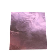 100Pcs Aluminium Foil Chocolate Wrappers 20cm Squares - Pink/Gloss V528-9360312014869