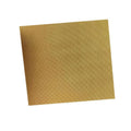 100Pcs Aluminium Foil Chocolate Wrappers 20cm Squares - Gold/Embossed V528-9360312014968