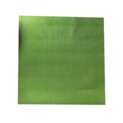 100Pcs Aluminium Foil Chocolate Wrappers 20cm Squares - Green/Embossed V528-9360312015088
