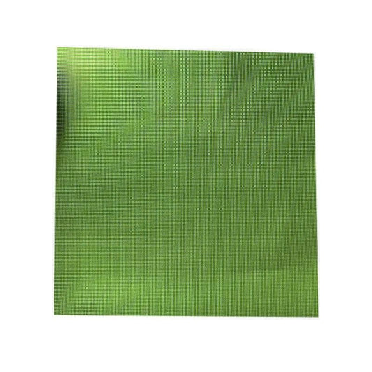 100Pcs Aluminium Foil Chocolate Wrappers 20cm Squares - Green/Embossed V528-9360312015088