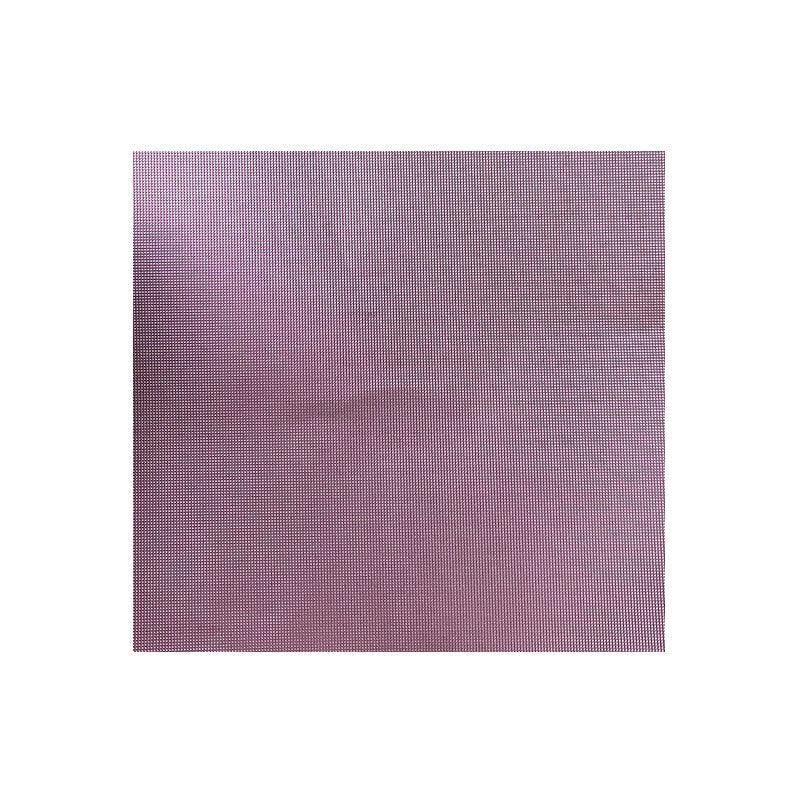 100Pcs Aluminium Foil Chocolate Wrappers 20cm Squares - Pink/Embossed V528-9360312015101