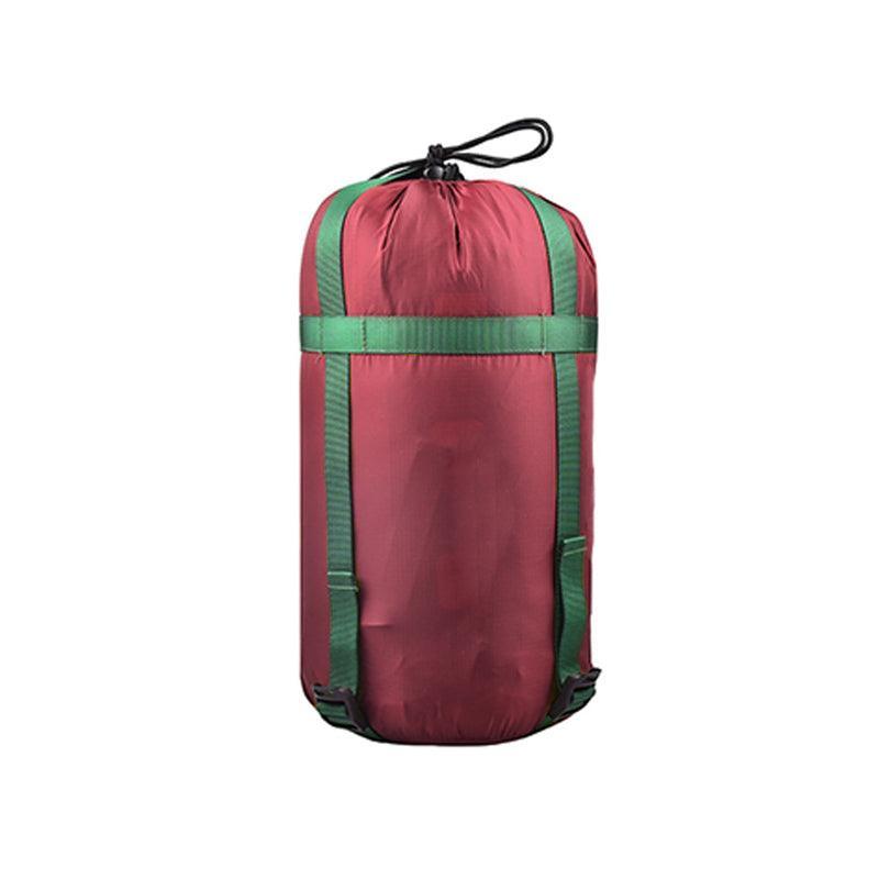 Camping Sleeping Bag Compression Sack Waterproof Outdoor Storage Bag - Wine Red V528-9360312016566