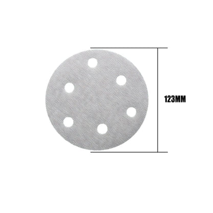 100x 123mm 6/8-Hole Sanding Discs Hook Loop Orbital Sander Pads 80 120 240 Grit - 240 Grits(6-Hole) V528-9360312020563