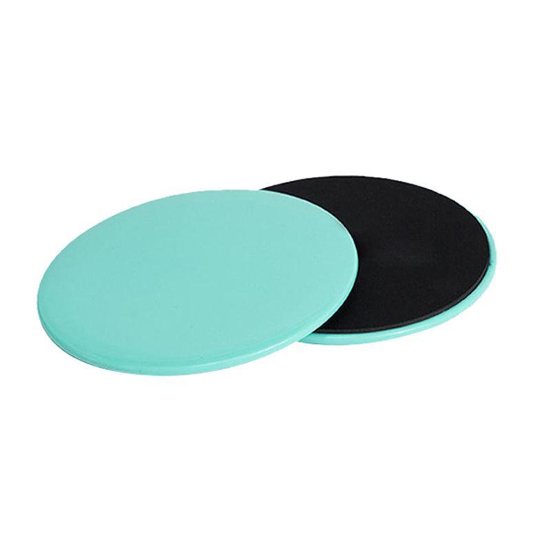 2PCS Core Sliding Discs Fitness Sliders for Home Gym Yoga Gliding Exercise 17cm - Blue V528-9360312023540