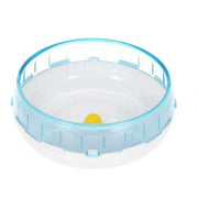 Blue Hamster Guinea Pig Running Disc Cage Accessories Running Round Wheel Pet Toys - 14CM
