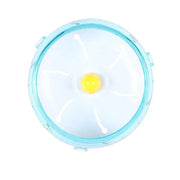 Blue Hamster Guinea Pig Running Disc Cage Accessories Running Round Wheel Pet Toys - 21CM