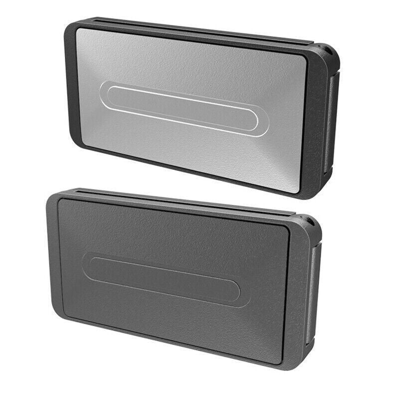 2X Car Shoulder Strap Positioning Clip Buckle Adjuster for Driving Comfort - Silver V528-9360312024875