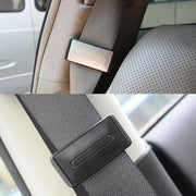 2X Car Shoulder Strap Positioning Clip Buckle Adjuster for Driving Comfort - Silver V528-9360312024875