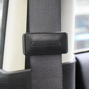 2X Car Shoulder Strap Positioning Clip Buckle Adjuster for Driving Comfort - Silver V528-9360312024875