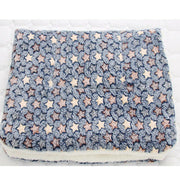 S Size Puppy Dog Cat Cushion Mattress Blanket Bed Soft Warm Pet Pad Winter Kennel House - Blue Brownstar V528-9360312025179