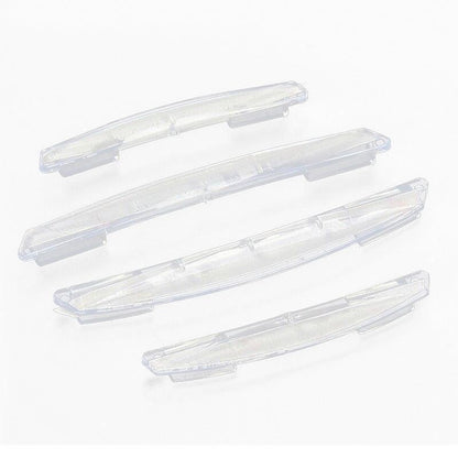 4PCS Car Door Edge Protector Anti Collision Strip Transparent PVC Guard 8cm 11cm V528-9360312025285