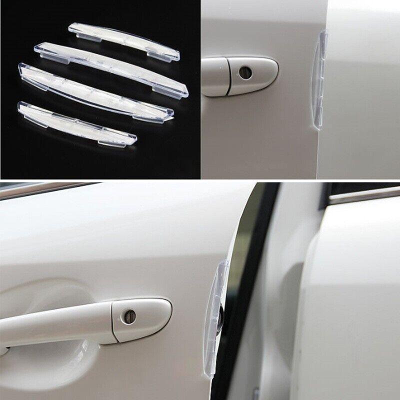 4PCS Car Door Edge Protector Anti Collision Strip Transparent PVC Guard 8cm 11cm V528-9360312025285