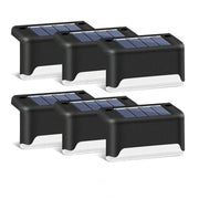 Solar Led Deck Lights Path Garden Patio Pathway Stairs Step Fence Lamp Outdoor - 4PCS V528-9360312026992