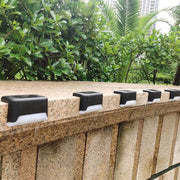 Solar Led Deck Lights Path Garden Patio Pathway Stairs Step Fence Lamp Outdoor - 4PCS V528-9360312026992