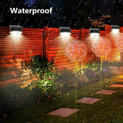 Solar Led Deck Lights Path Garden Patio Pathway Stairs Step Fence Lamp Outdoor - 4PCS V528-9360312026992