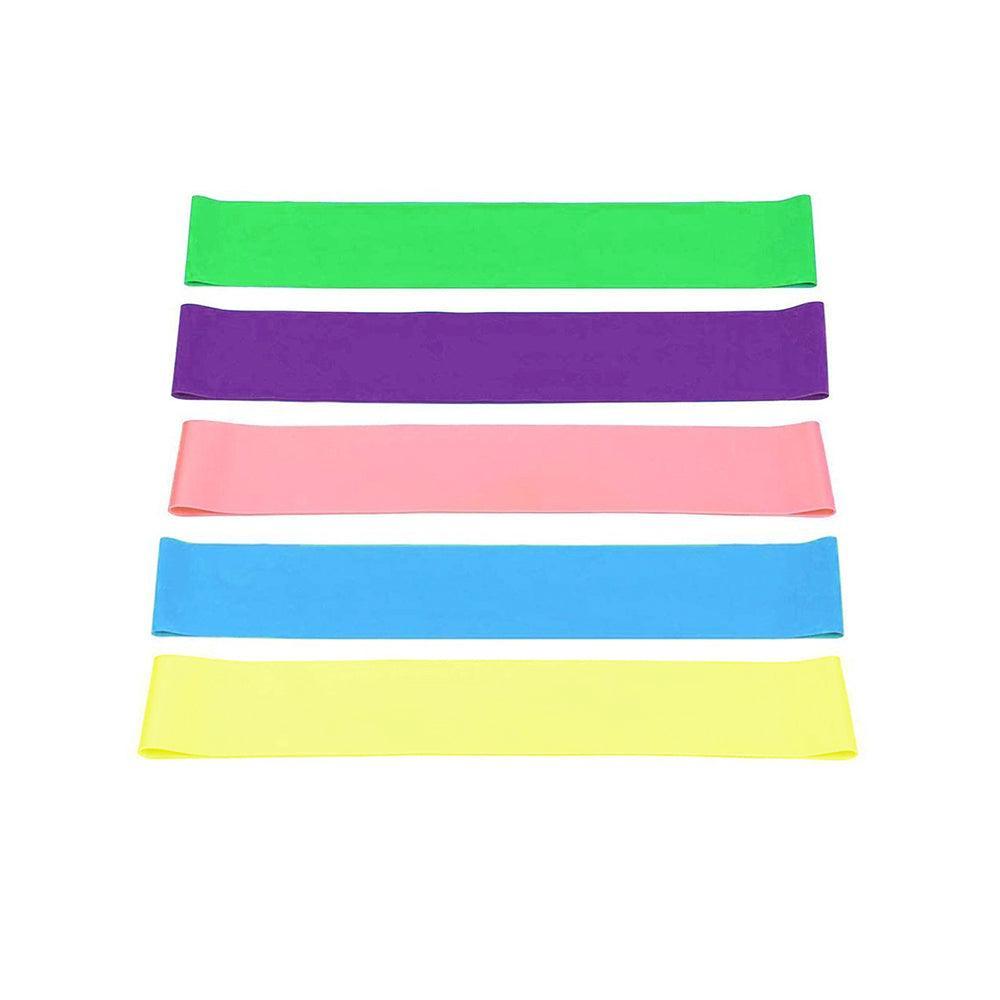 1.5m Elastic Yoga Stretch Resistance Bands Exercise Fitness Band Theraband - Pink V528-9360312027586