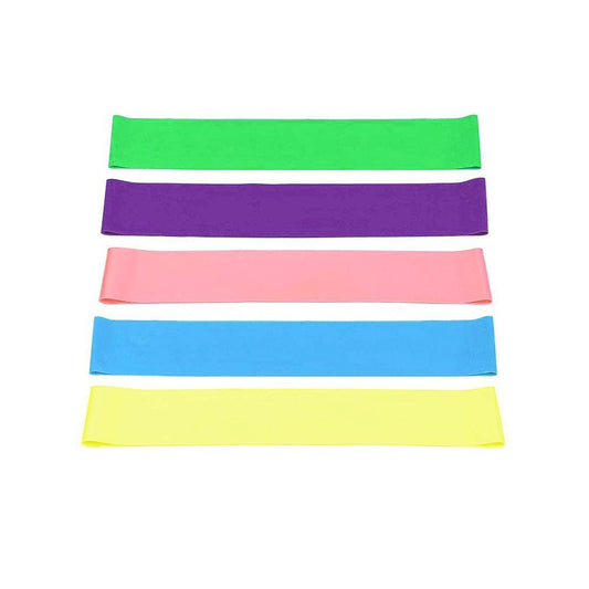 1.5m Elastic Yoga Stretch Resistance Bands Exercise Fitness Band Theraband - Pink V528-9360312027586