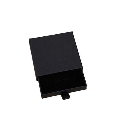 Cardboard Jewellery Gift Boxes Drawer Style Necklace Ring Earring Pendant Bracelet Case - Pink V528-9360312028545