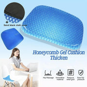 Gel Honeycomb Seat Comfort Cushion Flex Back Support Spine Protector - 1000g (44*36.5*4.5CM) V528-9360312029931