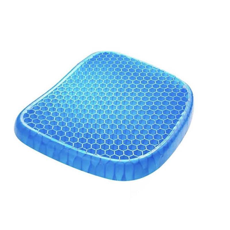 Gel Honeycomb Seat Comfort Cushion Flex Back Support Spine Protector - 1000g (44*36.5*4.5CM) V528-9360312029931