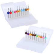 10X Tungsten Steel Micro Drill Bits 0.1-1.2mm for Rotary Tool - 0.3-1.2MM V528-9360312030593