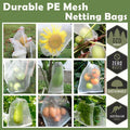 50X Fruit Net Bags Agriculture Garden Vegetable Protection Mesh Insect Proof - 25*35 (50 PCS) V528-9360312031682