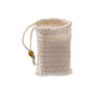 Flax Soap Saver Bag with Foaming Mesh and Drawstring for Exfoliating - 1PC V528-9360312033143