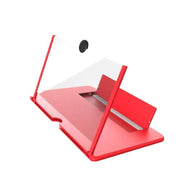 12 Inch Phone Screen Magnifier Folding Amplifier Stand Adjustable 3D Holder - White V528-9360312033341