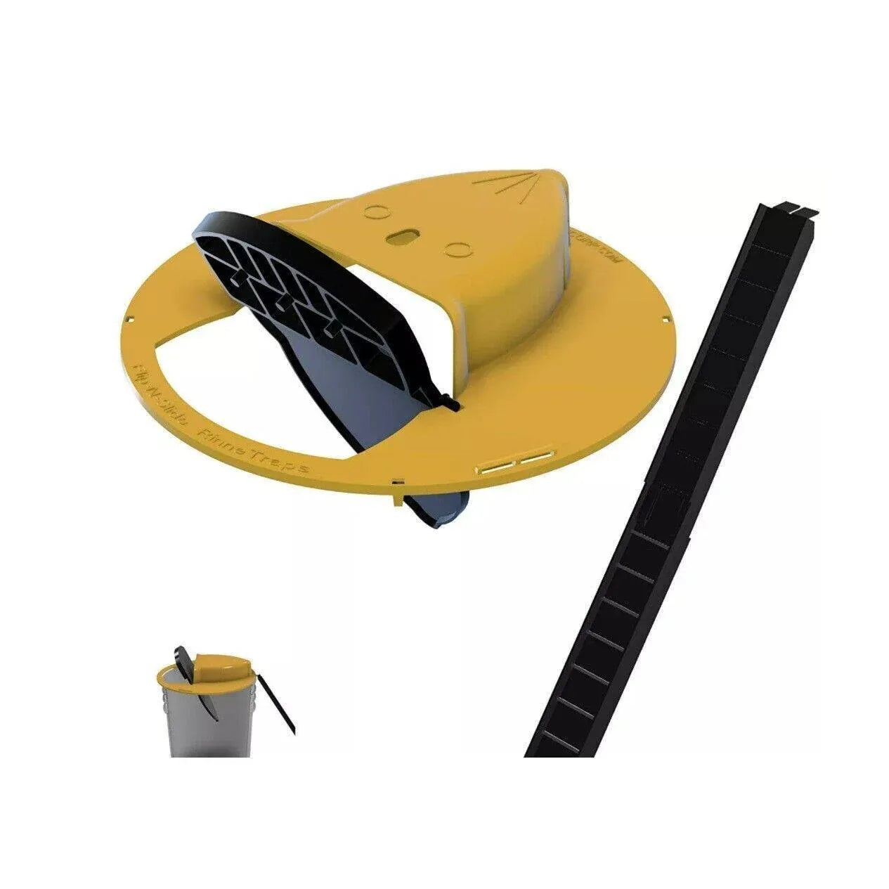 Mouse Trap Flip N Slide Bucket Lid Mouse Rat Trap With Ladder Mousetrap Catcher - Flip N Slide Bucket *1 V528-9360312038650