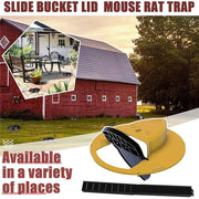 Mouse Trap Flip N Slide Bucket Lid Mouse Rat Trap With Ladder Mousetrap Catcher - Flip N Slide Bucket *1 V528-9360312038650