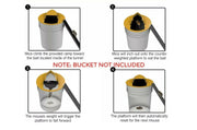 Mouse Trap Flip N Slide Bucket Lid Mouse Rat Trap With Ladder Mousetrap Catcher - Flip N Slide Bucket *1 V528-9360312038650