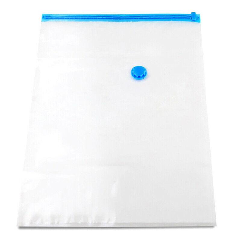 6PCS Vacuum Storage Bags Clothes Space Saver Organiser Seal Bags 4 Sizes - 60x80CM-6PCS V528-9360312039480