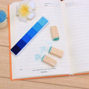 Gradient Color Ink Pad Inkpad Rubber Stamp Water Based Diy Finger Print 10 Colours - S3 Brown V528-9360312041544