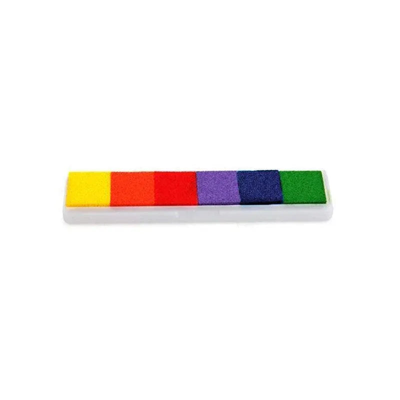 Gradient Color Ink Pad Inkpad Rubber Stamp Water Based Diy Finger Print 10 Colours - C1 V528-9360312041582