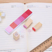 Gradient Color Ink Pad Inkpad Rubber Stamp Water Based Diy Finger Print 10 Colours - C2 V528-9360312041599