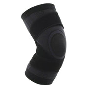 3D Weaving Knee Brace Breathable Sleeve Support Running Jogging Joint Pain Leg Black - Black-XXXL