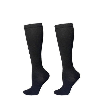 S/M Compression Socks Women Men Nursing Travel Stocking Sport Running - White ECG V528-9360312048048