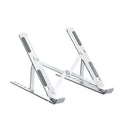 Adjustable Laptop Stand Portable Aluminum Alloy Desktop Holder for 11 to 17.3 Inch - Sliver V528-9360312049229