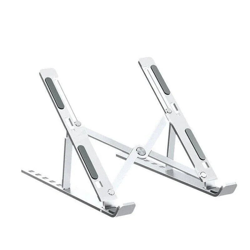 Adjustable Laptop Stand Portable Aluminum Alloy Desktop Holder for 11 to 17.3 Inch - Sliver V528-9360312049229