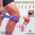 Aolikes Knee Strap Patella Jumper Gel Runner Tennis Sports Brace Support - Black V528-9360312049892